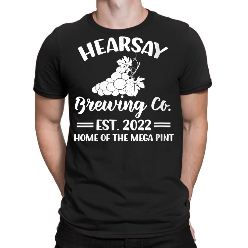 Womens Funny Quote Objection Hearsay Home Of The Mega Pint V Neck T Sh T-shirt | Artistshot