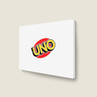 Uno Card Game Landscape Canvas Print | Artistshot