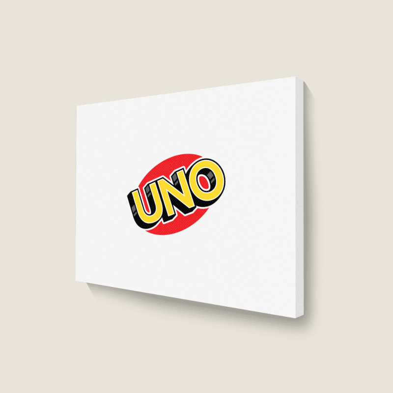 Uno Card Game Landscape Canvas Print | Artistshot