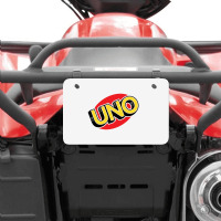 Uno Card Game Atv License Plate | Artistshot