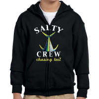 Salty Crew Chasing Tail Youth Zipper Hoodie | Artistshot