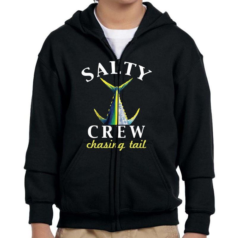 Salty Crew Chasing Tail Youth Zipper Hoodie | Artistshot