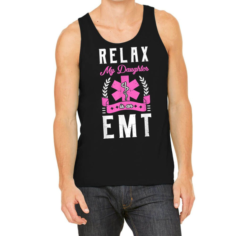 Emt Emergency Medical Technician Parents Ambulance Responder T Shirt Tank Top | Artistshot