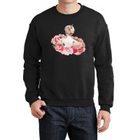 Woman Head Greek And Roman Sculpture Crewneck Sweatshirt | Artistshot