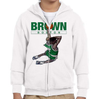 Dee Brown Blind Youth Zipper Hoodie | Artistshot