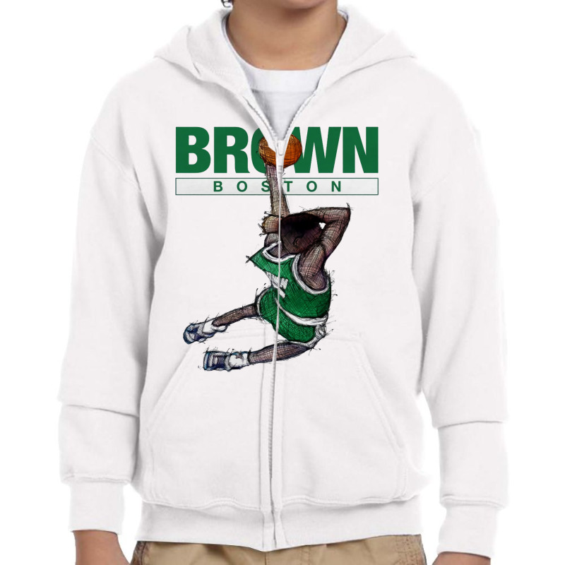 Dee Brown Blind Youth Zipper Hoodie by kr205 | Artistshot