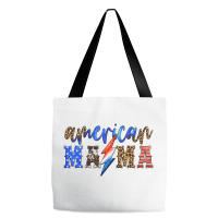 American Mama Thunderbolt Tote Bags | Artistshot