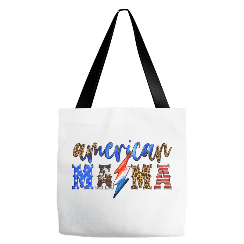 American Mama Thunderbolt Tote Bags | Artistshot