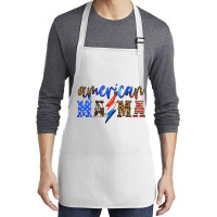 American Mama Thunderbolt Medium-length Apron | Artistshot