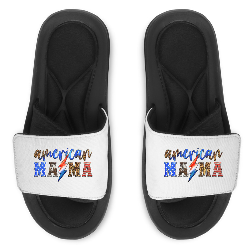 American Mama Thunderbolt Slide Sandal | Artistshot