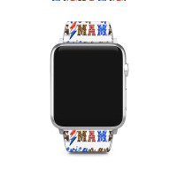 American Mama Thunderbolt Apple Watch Band | Artistshot