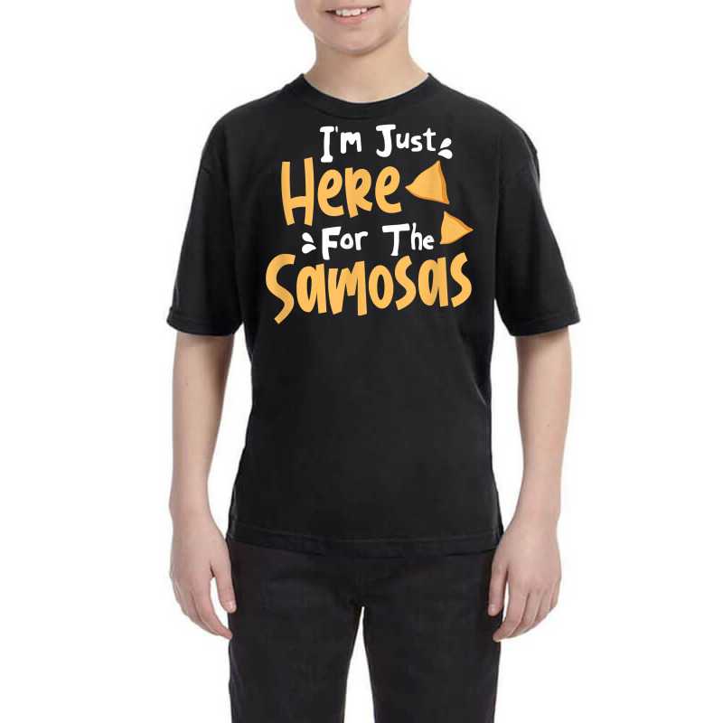 I'm Just Here For The Samosas Desi Bollywood Funny Memes T Shirt Youth Tee by kalellwhistlehunt | Artistshot