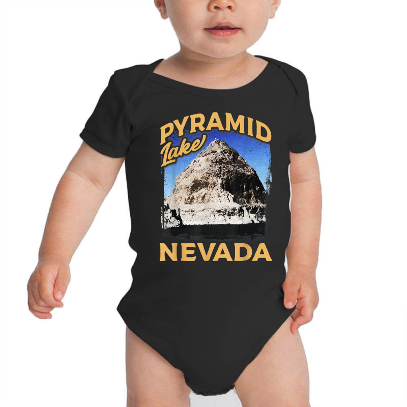 Anaho Island Graphic Of Pyramid Lake, Nevada! Men Women Kids T Shirt Baby Bodysuit | Artistshot