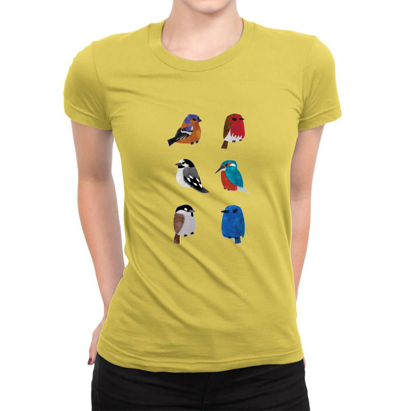 Lovebird Ladies Fitted T-Shirt by tata harimurti | Artistshot