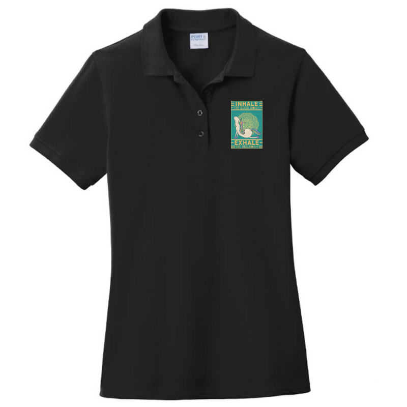 Whispered In Hale The Good The Bulls Ladies Polo Shirt | Artistshot