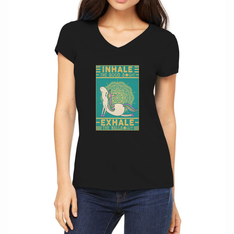 Whispered In Hale The Good The Bulls Women's V-neck T-shirt | Artistshot