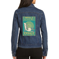 Whispered In Hale The Good The Bulls Ladies Denim Jacket | Artistshot