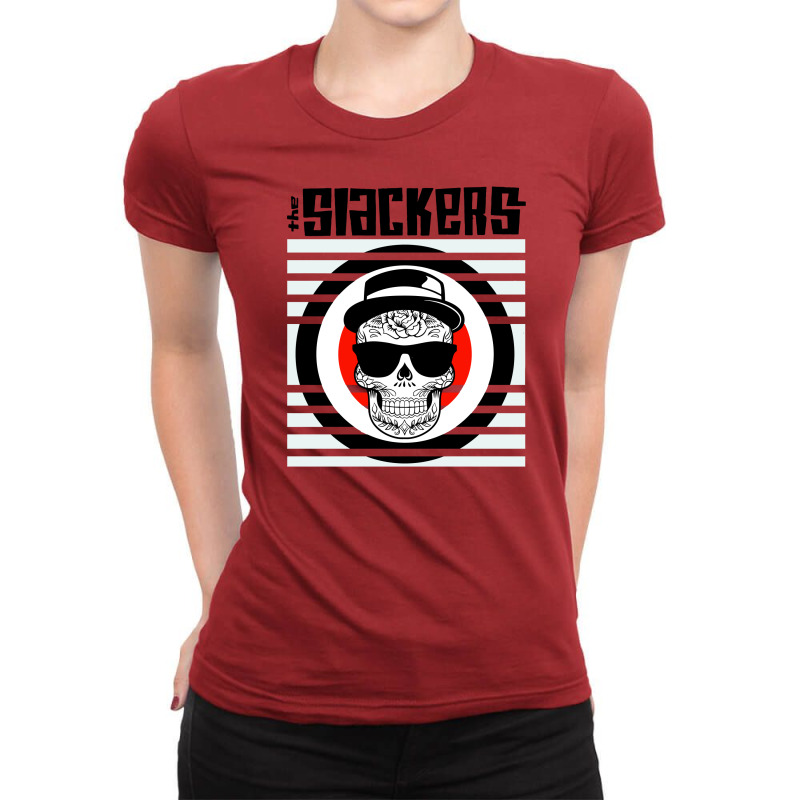 The Slackers Ladies Fitted T-Shirt by Kiwirsemplok | Artistshot