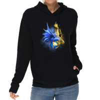 Volleyball Sport Lover Strong Like A Dragon Lightweight Hoodie | Artistshot