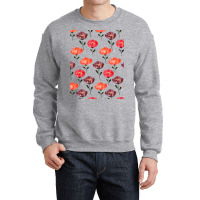 Cute Peony Watercolor Pattern Crewneck Sweatshirt | Artistshot