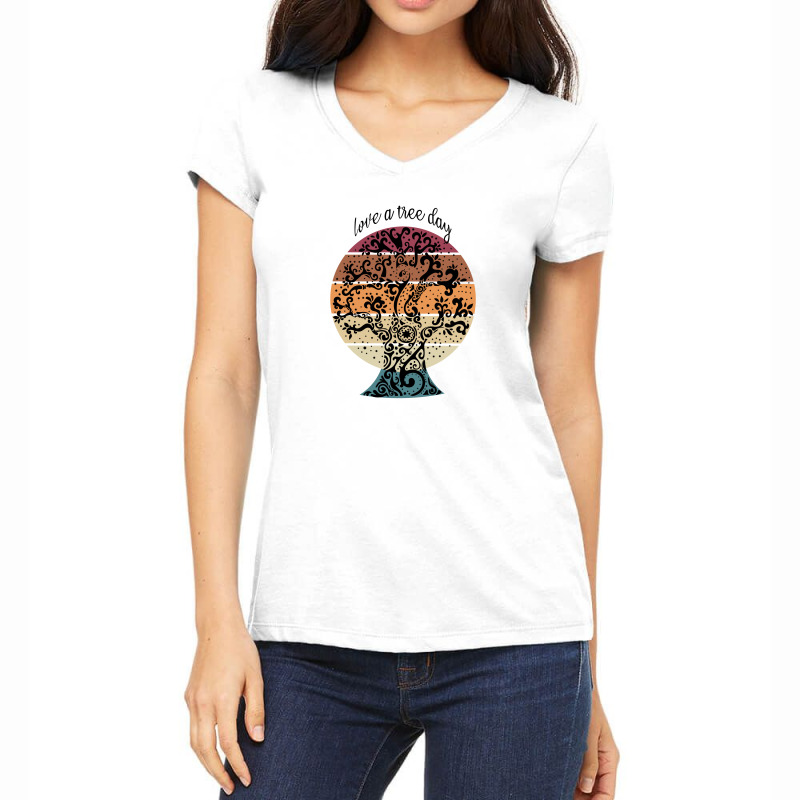 National Love A Tree Day Women's V-neck T-shirt | Artistshot