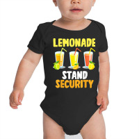 Lemonade Stand Security Lemon Juice T Shirt Baby Bodysuit | Artistshot