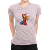 Evangelion Ladies Fitted T-shirt | Artistshot