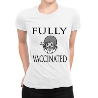 Fully Vaccinated Ladies Fitted T-shirt | Artistshot