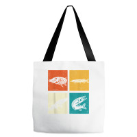 Pop Art Underwater Fishkeeping Fishing Pike Retro Fish T Shirt Tote Bags | Artistshot