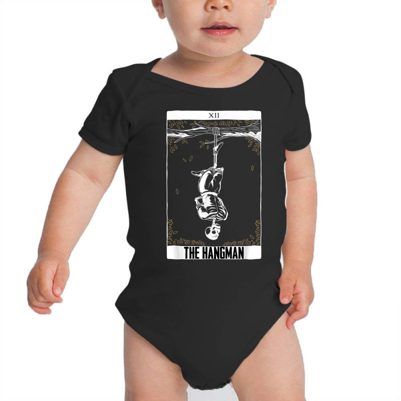 Tarot Card Reading Cartomancy Hanged Man Occult Goth Pagan T Shirt Baby Bodysuit by jayannidifalco | Artistshot