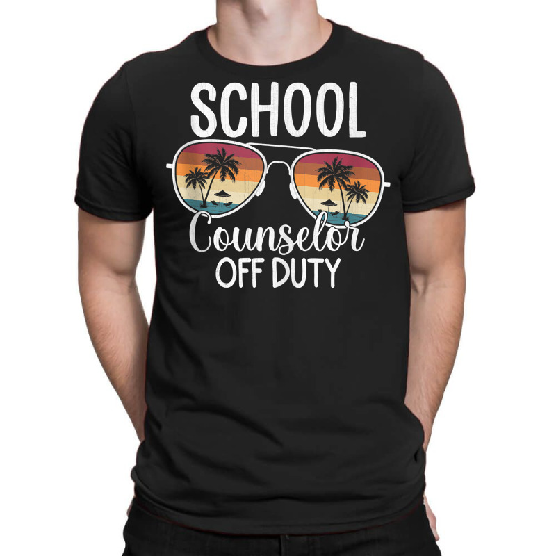 Summer Vacation School End Of Year School Counselor Off Duty Tank Top T-shirt | Artistshot