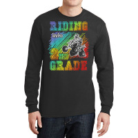 Riding Into 2nd Grade Atv Quad Rider Boy Funny T Shirt Long Sleeve Shirts | Artistshot