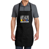 Saltwater Aquarium   Fishkeeping   Fish Keeper T Shirt Full-length Apron | Artistshot