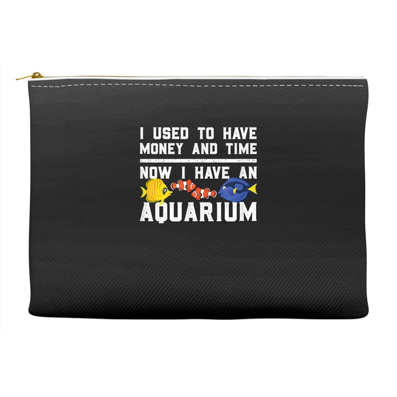 Saltwater Aquarium   Fishkeeping   Fish Keeper T Shirt Accessory Pouches | Artistshot