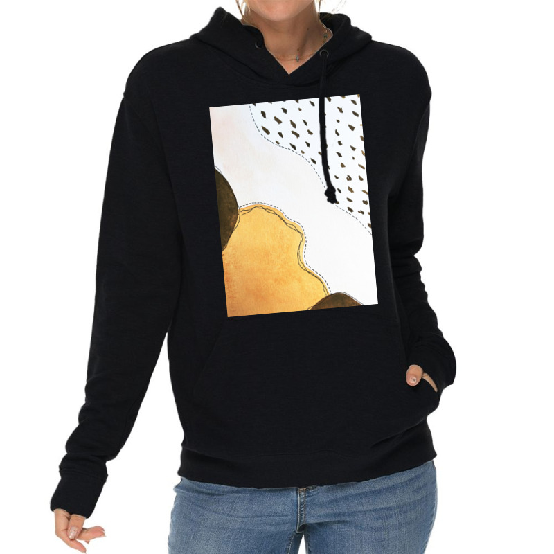 Exploring Abstract Shapes Lightweight Hoodie | Artistshot