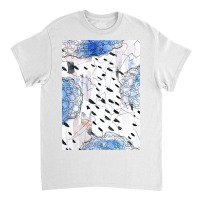 Abstract Watercolor Shape Art Classic T-shirt | Artistshot