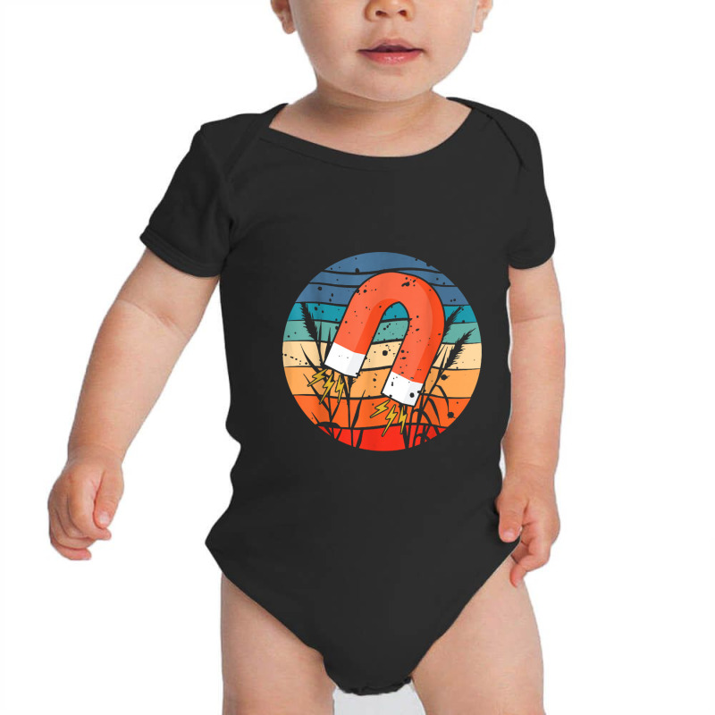 Magnet Fishing Baby Bodysuit by saterseim | Artistshot