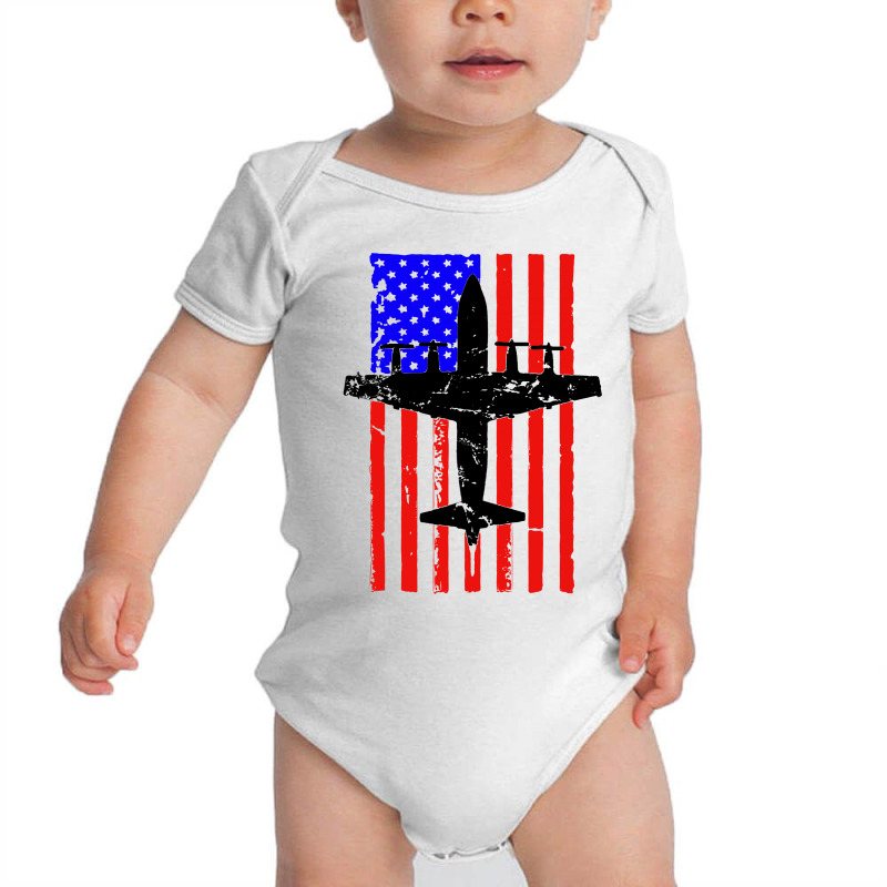 Flying Flag Baby Bodysuit by Diamond Tees | Artistshot