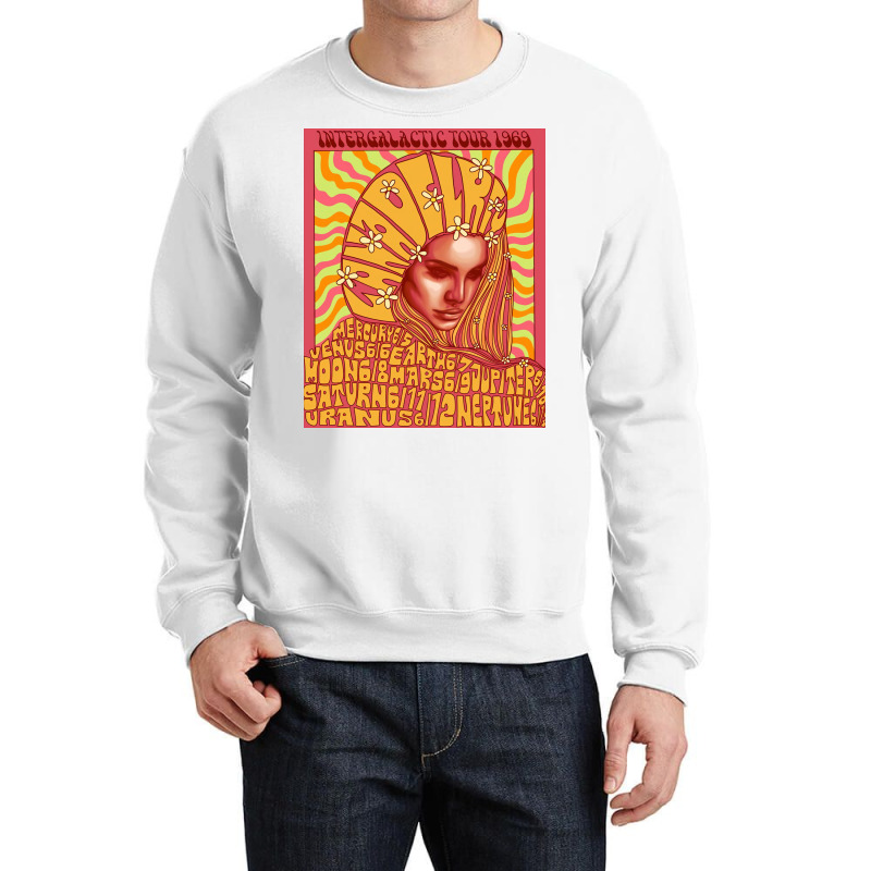 Lana Intergalactic Tour 1969 Crewneck Sweatshirt by annaponder | Artistshot