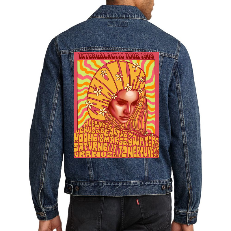 Lana Intergalactic Tour 1969 Men Denim Jacket by annaponder | Artistshot