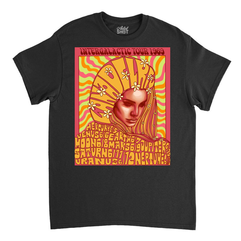 Lana Intergalactic Tour 1969 Classic T-shirt by annaponder | Artistshot