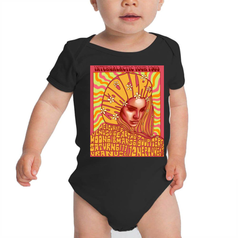 Lana Intergalactic Tour 1969 Baby Bodysuit by annaponder | Artistshot