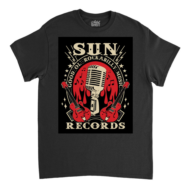 American Independent Record Label Sun Records Classic T-shirt by JohnBush | Artistshot