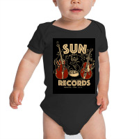 American Independent Record Label Sun Records Baby Bodysuit | Artistshot