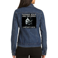 Teenage Jesus And The Jerks Live 1977 - 1979 Ladies Denim Jacket | Artistshot