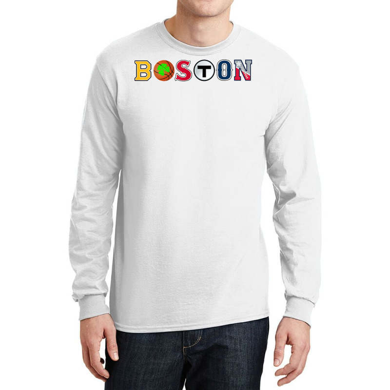 Bawston Townie Sports Fan Boston Mass New England Proud T Shirt Long Sleeve Shirts | Artistshot