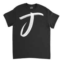 Letter J Initial Name Monogram Capital Letter T Shirt Classic T-shirt | Artistshot