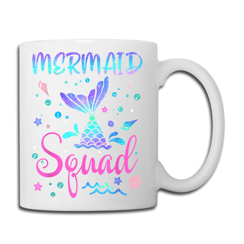 Mermaid Squad Of The Birthday Mermaid Tail Family Matching T Shirt Coffee Mug | Artistshot