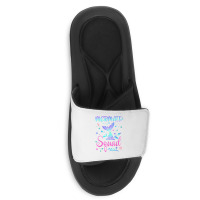 Mermaid Squad Of The Birthday Mermaid Tail Family Matching T Shirt Slide Sandal | Artistshot