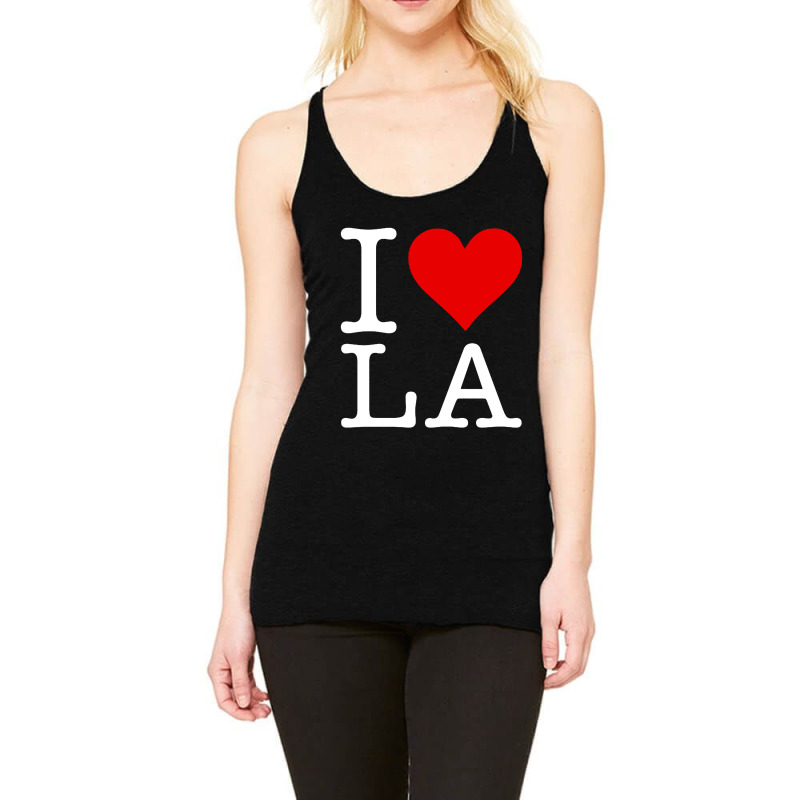 I Love Los Angeles Racerback Tank by Ataya | Artistshot